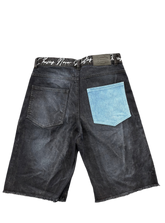 Chaser Brand Multipocket Black/ Muliti-Color Jorts
